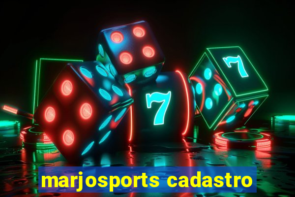 marjosports cadastro